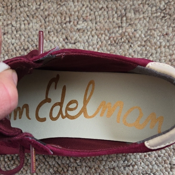 Sam Edelman Suede Ivey Lace Up Sneaker - Picture 10 of 10